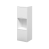 Witte boekenkast met 3 vakken 33,2x30x96,4 cm Ika 6 Verkoop