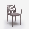 Set van 23 polypropyleen stoelen met armleuningen Matrix Armchair BICA 