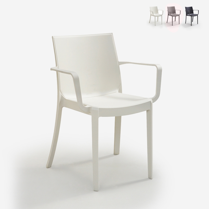 Set van 23 stapelbare tuinstoelen met armleuningen Victoria BICA Aanbieding Set van 23 stapelbare tuinstoelen met armleuningen Victoria BICA Aanbieding