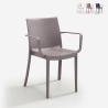 Set van 23 stapelbare tuinstoelen met armleuningen Victoria BICA Aanbod