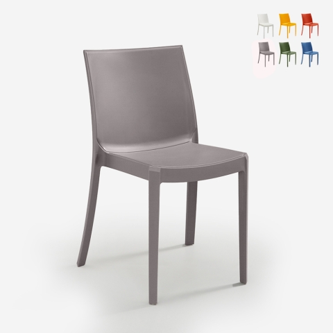 Set van 23 stapelbare Perla BICA buitenstoelen voor tuin, bar of restaurant Aanbieding