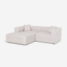 Modulaire stoffen 3-zits hoekbank met chaise longue Lorys Aanbod