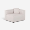 Modulaire stoffen 3-zits hoekbank met chaise longue Lorys Model