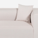 Modulaire stoffen 3-zits hoekbank met chaise longue Lorys Karakteristieken