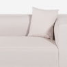Modulaire stoffen 3-zits hoekbank met chaise longue Lorys Karakteristieken