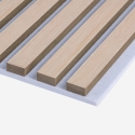 4 x decoratieve akoestische wandpanelen 120x60cm berkenhout Tabb-OW Voorraad