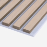 4 x decoratieve akoestische wandpanelen 120x60cm berkenhout Tabb-OW Voorraad