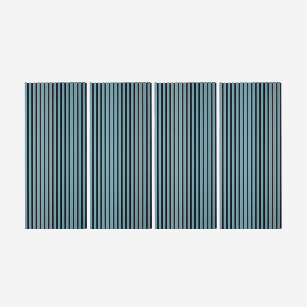 4 x decoratieve akoestische wandpanelen 120x60 cm turquoise Tabb-GR Aanbieding 4 x decoratieve akoestische wandpanelen 120x60 cm turquoise Tabb-GR Aanbieding