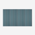 4 x decoratieve akoestische wandpanelen 120x60 cm turquoise Tabb-GR Korting