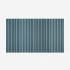 4 x decoratieve akoestische wandpanelen 120x60 cm turquoise Tabb-GR Korting