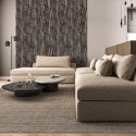 4 x akoestisch wandpaneel zwart met marmereffect 240x60 cm Kover-MC Verkoop