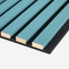 4 x decoratieve akoestische wandpanelen 120x60 cm turquoise Tabb-GR Catalogus