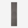 4 x akoestisch wandpaneel 240x60 cm donkere houten latten Kover-DB Aanbod