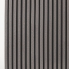 4 x akoestisch wandpaneel 240x60 cm donkere houten latten Kover-DB Kortingen