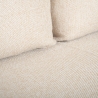 Beige 3-zits modulaire hoekbank met verplaatsbare chaise longue Mozy Aankoop