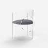 Elegante design fauteuil van transparant polycarbonaat Dorian Aanbod