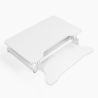 In hoogte verstelbare desktop PC-monitorstandaard in wit of zwart Jallo Catalogus