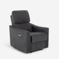 Elektrisch verstelbare relaxfauteuil met USB-oplader Eleonora Aanbieding