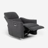 Elektrisch verstelbare relaxfauteuil met USB-oplader Eleonora Aanbod