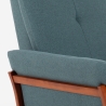 Moderne design verstelbare relaxfauteuil Martina Kortingen