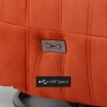 Moderne elektrisch verstelbare relaxfauteuil met USB-oplader Sara Kortingen
