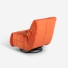 Moderne elektrisch verstelbare relaxfauteuil met USB-oplader Sara Korting