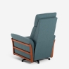Moderne design verstelbare relaxfauteuil Martina Korting