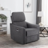 Elektrisch verstelbare relaxfauteuil met USB-oplader Eleonora Verkoop