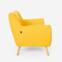 2-zitsbank van stof in modern Scandinavisch design Irvine 