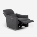 Ergonomische elektrische verstelbare stoffen relaxfauteuil met USB Chiara Aanbod