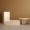 Salontafel met modern design en marmereffect 90x50x28 cm Mahner Catalogus