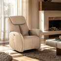 Modern design verstelbare elektrische relaxfauteuil met USB Jennifer Verkoop