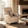 Modern design verstelbare elektrische relaxfauteuil met USB Jennifer Verkoop