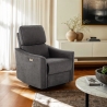 Ergonomische elektrische verstelbare stoffen relaxfauteuil met USB Chiara Verkoop