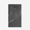 Inbouwdouchebak 120x80 cm in met marmereffect hars Stone MM Aanbod