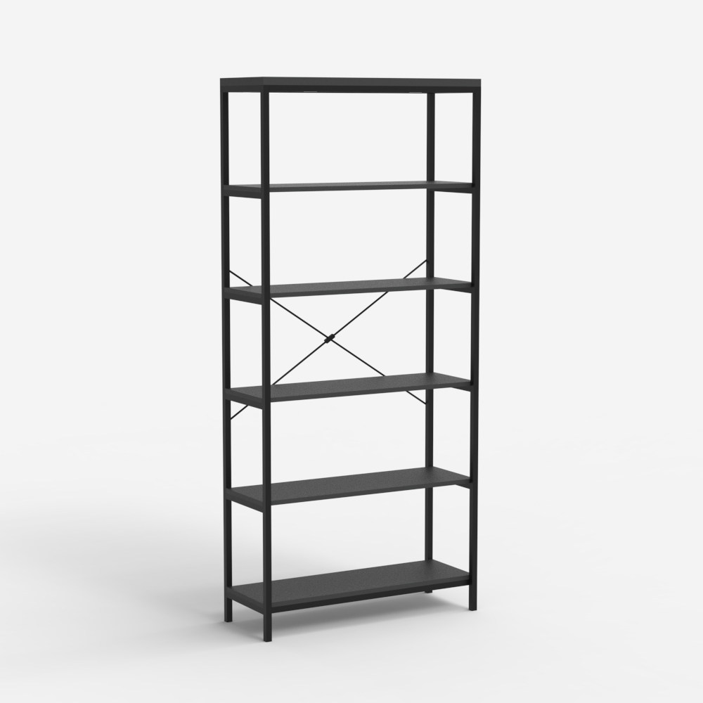 Minimalistische industriële stijl zwarte metalen boekenkast Murat
Bibliotheek plank aan de muur in industriële minimalist Aanbi Minimalistische industriële stijl zwarte metalen boekenkast Murat
Bibliotheek plank aan de muur in industriële minimalist Aanbi