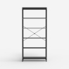 Minimalistische industriële stijl zwarte metalen boekenkast Murat

Bibliotheek plank aan de muur in industriële minimalist Verko