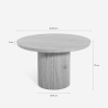 Ronde houten eettafel 120 cm Bering Kortingen