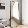Grote moderne zwarte spiegel 180x80 cm Arsen-B Korting