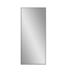 Grote moderne zwarte staande verticale spiegel 180x80 cm Hamstur-B Verkoop