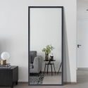 Modern design wand- of vloerspiegel 180x80 cm grijs Heima Aanbod