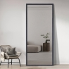 Modern design wand- of vloerspiegel 180x80 cm grijs Heima Korting