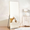 Gouden spiegel 180x80cm voor wand of vrijstaande installatie Hamstur-G Aanbod