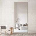 Gouden spiegel 180x80cm voor wand of vrijstaande installatie Hamstur-G Korting