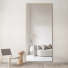 Gouden spiegel 180x80cm voor wand of vrijstaande installatie Hamstur-G Korting