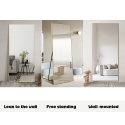 Gouden spiegel 180x80cm voor wand of vrijstaande installatie Hamstur-G Kortingen