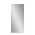 Grote zilveren spiegel 180x80 cm met installatie op de vloer of wand Hamstur-S Verkoop
