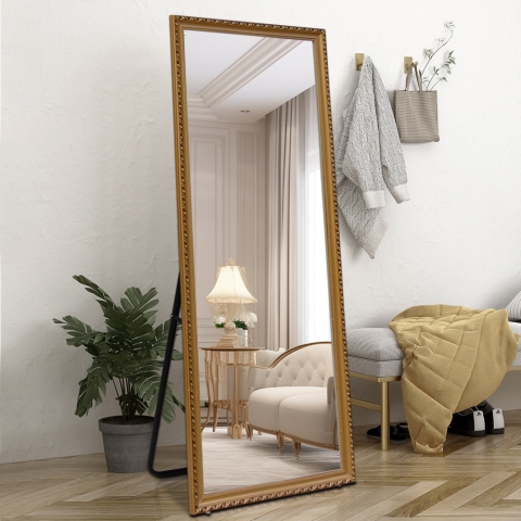 Klassieke gouden staande- of wandspiegel 180x80 cm Vestur-G Aanbieding