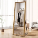 Klassieke gouden staande- of wandspiegel 180x80 cm Vestur-G Aanbod
