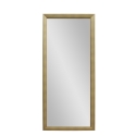 Verticale houteffect wandspiegel 180x80 cm met standaard Kommi Verkoop